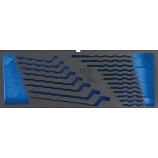 Foam Tray for BGS 3312, empty: for Combination Spanner Set